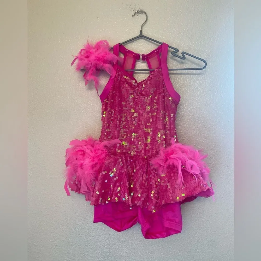 Weissman dance costume pink